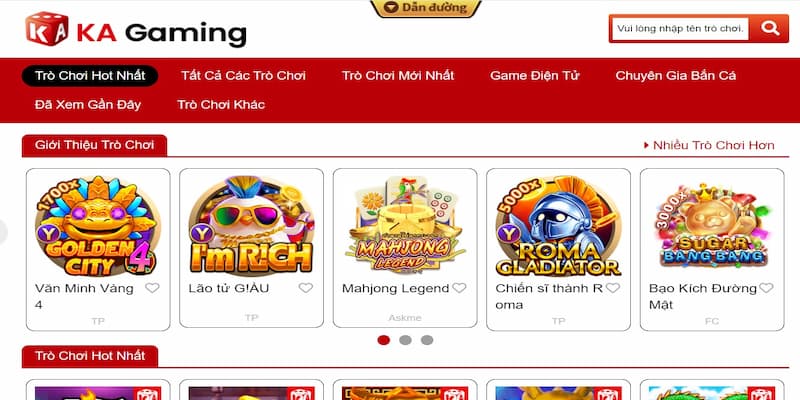 Nhà phát triển KA Gaming