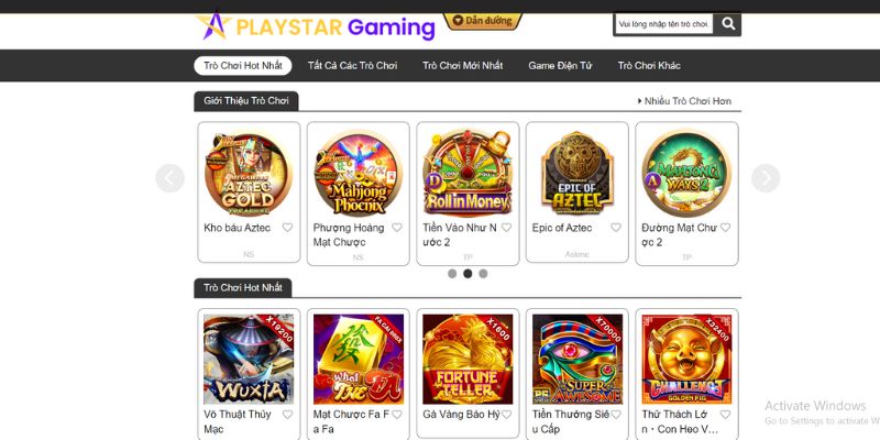 Thông tin chung của Play Star Gaming 2024