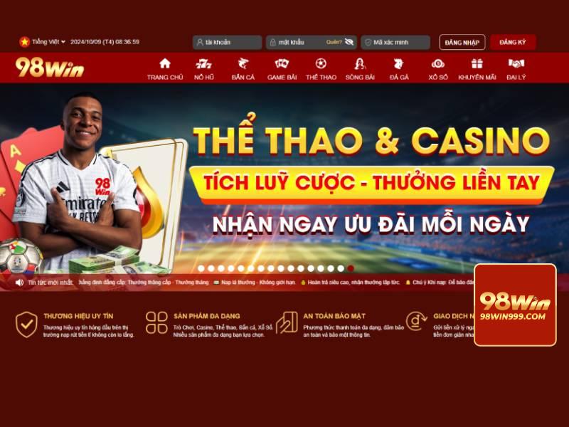 Giới thiệu về 98win999.com